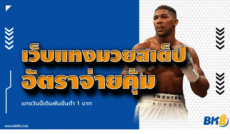 เว็บแทงมวยสเต็ป